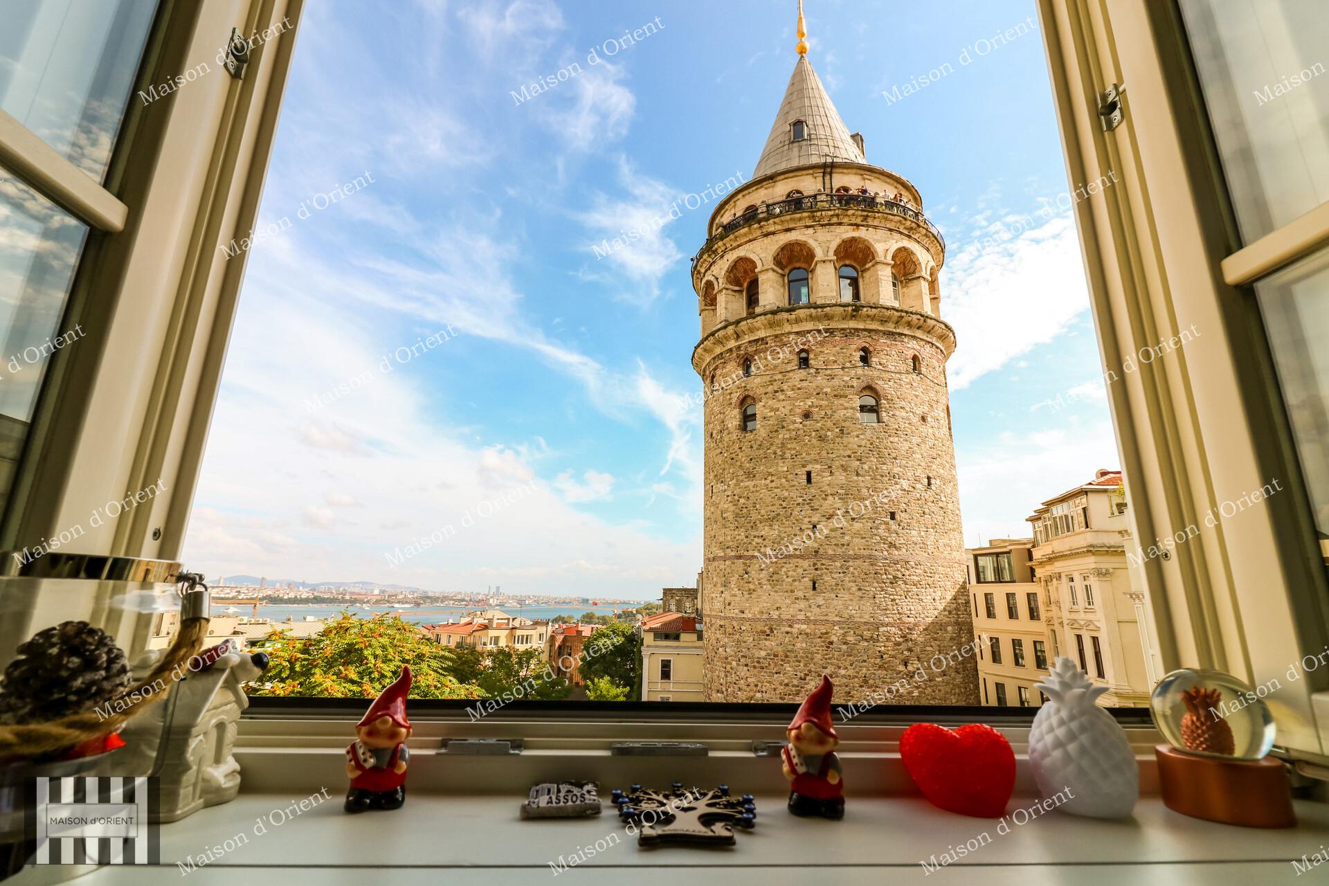 1+1 Flat for Rent in Historical Urgliavich Building in Galata — Galata, İstanbul — 1+1 — For Rent