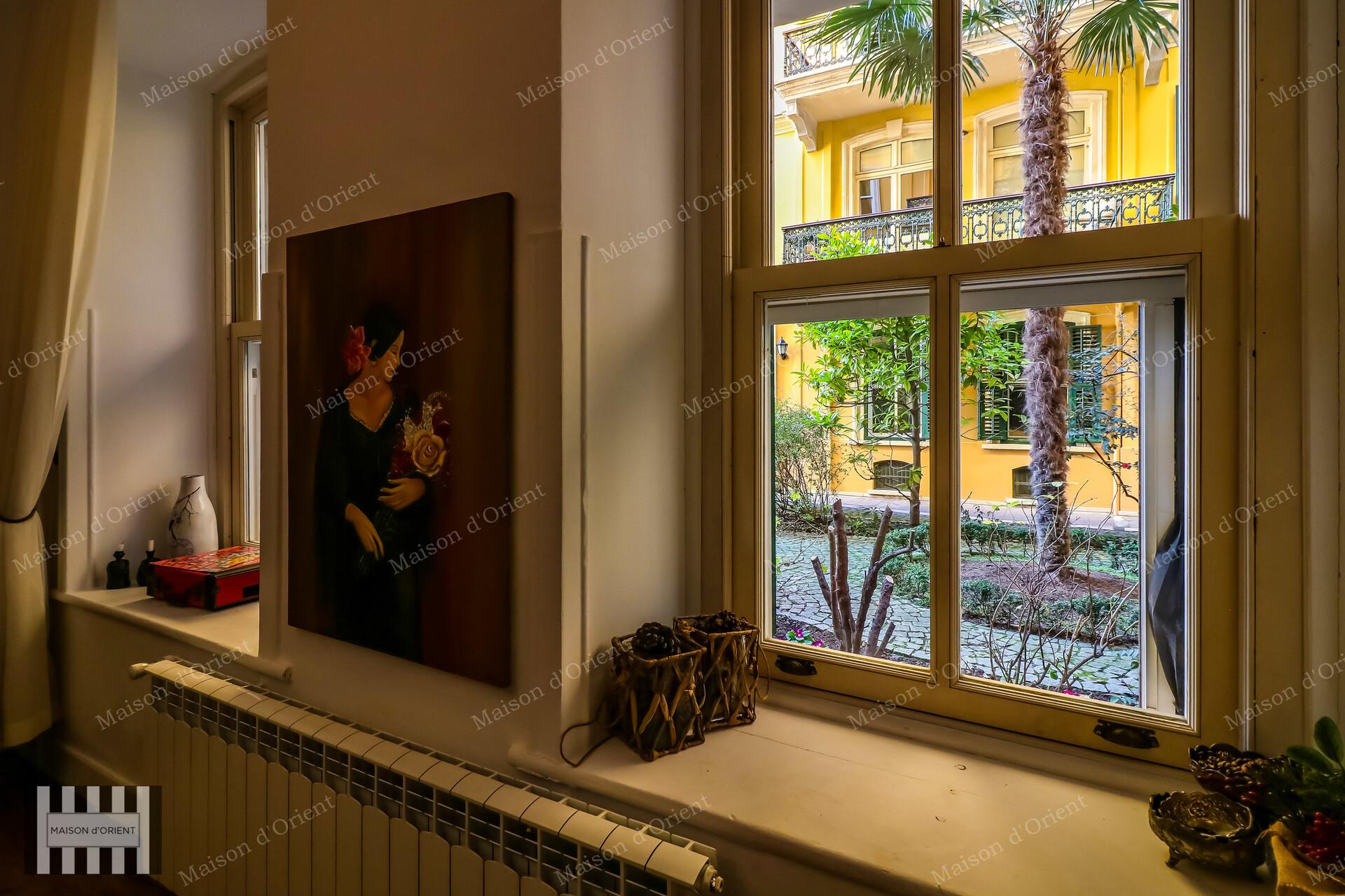 Galata Doğan Apartmanı'nda 2+1 Bahçe Katı Kiralık Daire — Galata, İstanbul — 2+1 — Kapanmış