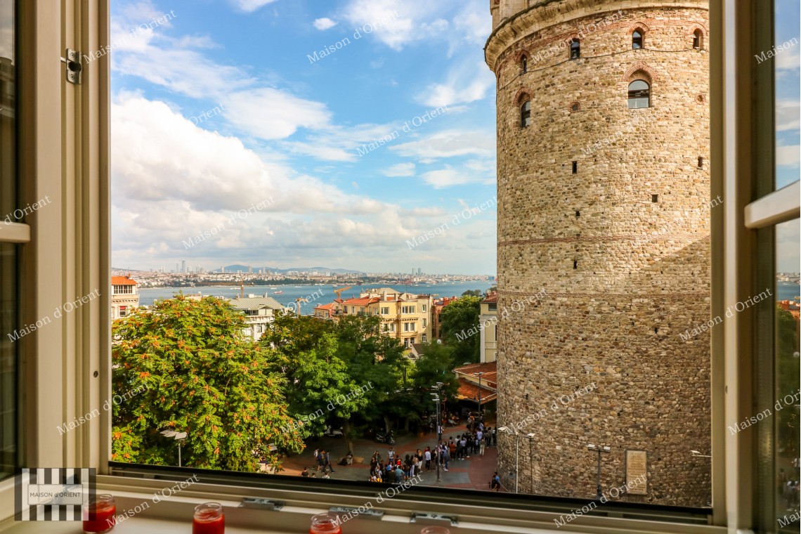 1+1 Flat for Rent in Historical Urgliavich Building in Galata