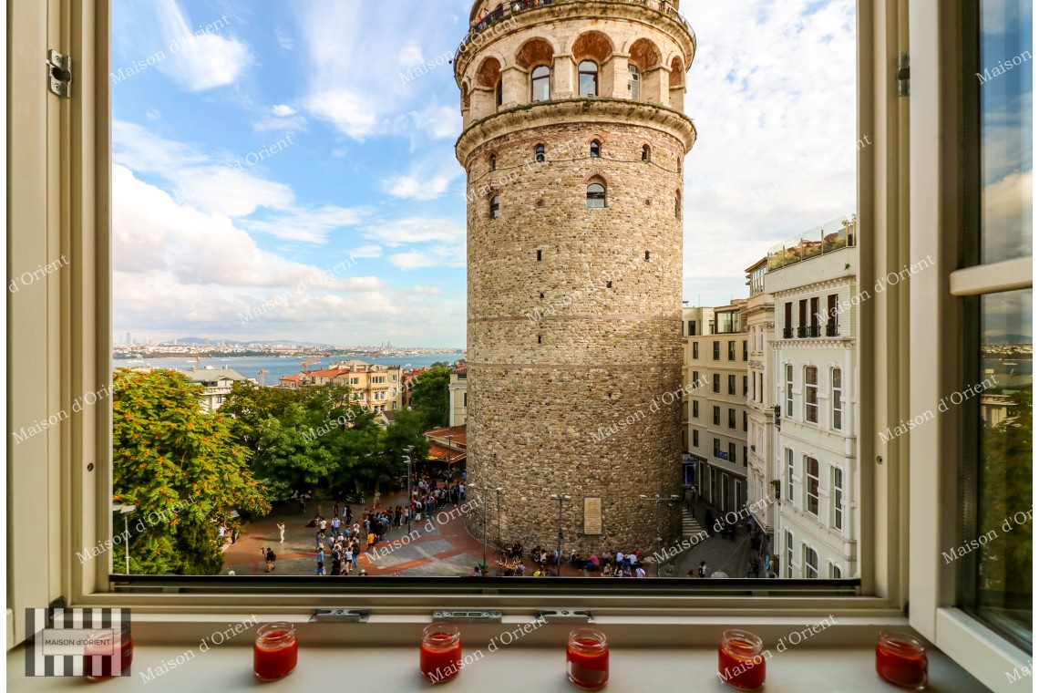 1+1 Flat for Rent in Historical Urgliavich Building in Galata