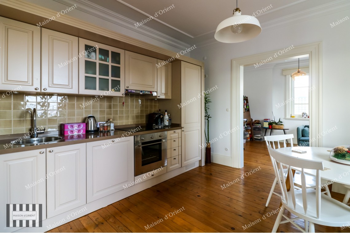 1+1 Flat for Rent in Historical Urgliavich Building in Galata