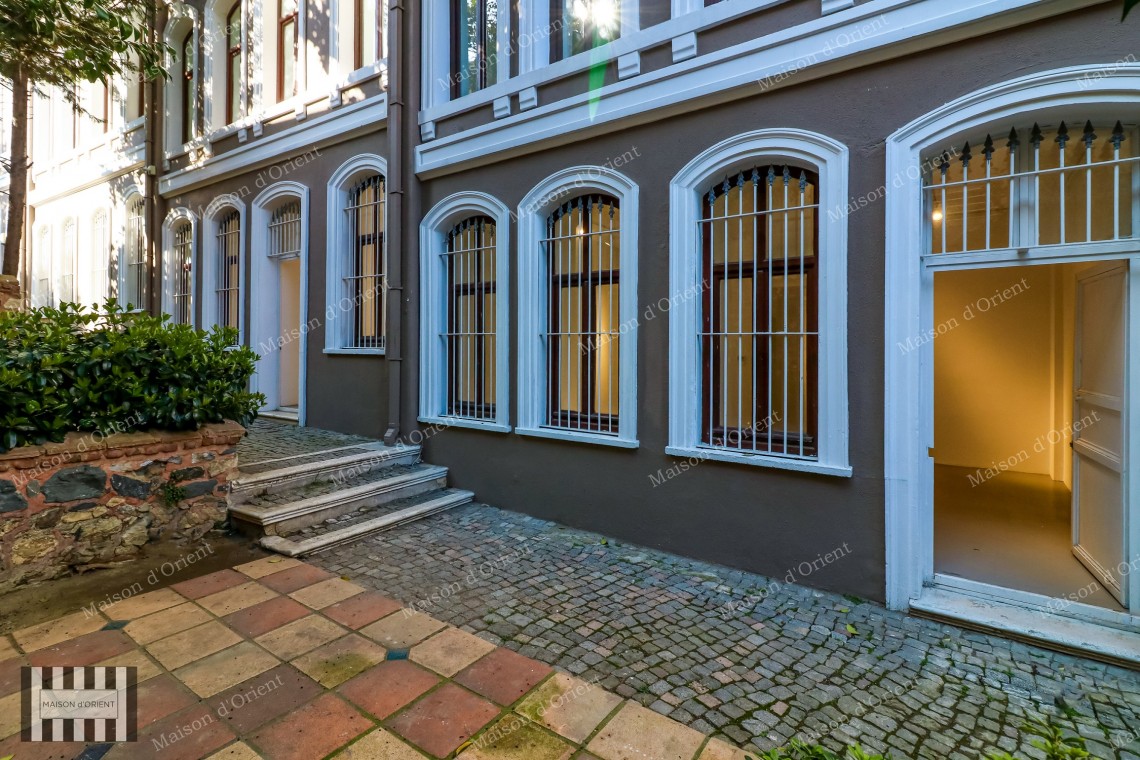 1100sqm Twin Villas with Garden in Akaretler Row Houses