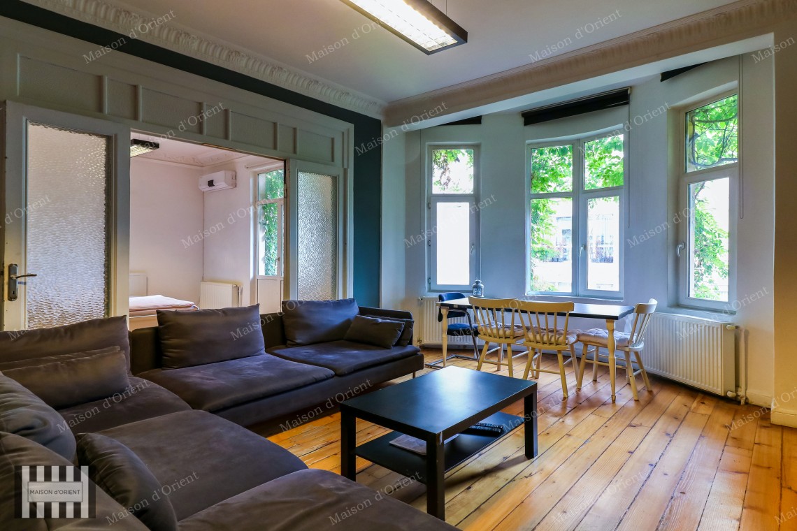 160sqm Historical Flat for Rent in Cihangir