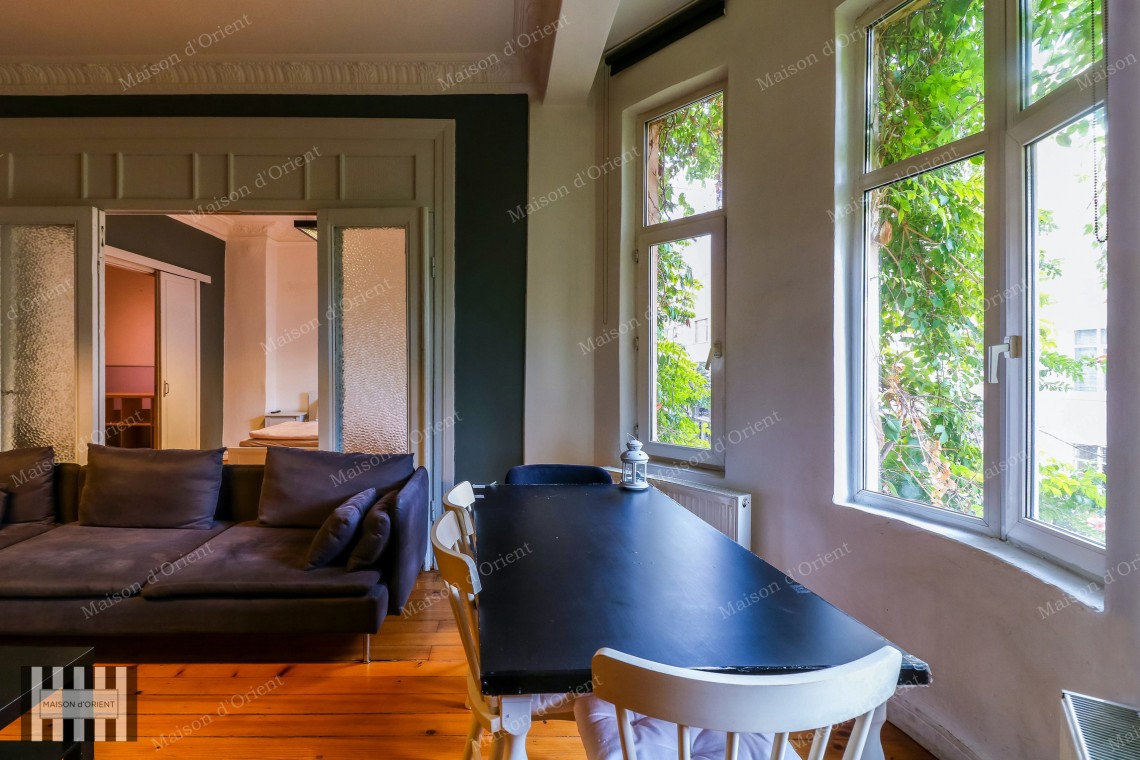 160sqm Historical Flat for Rent in Cihangir