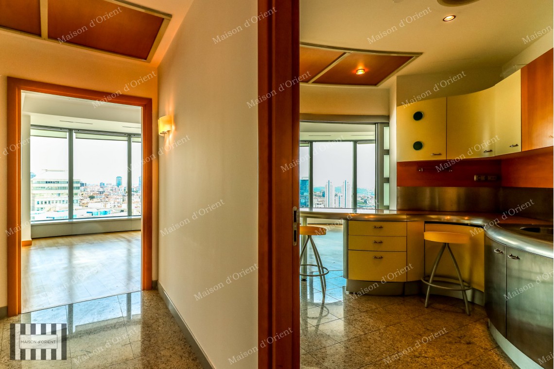 Şişli Elit Rezidans'ta Boğaz Manzaralı 2+1 Kiralık Daire