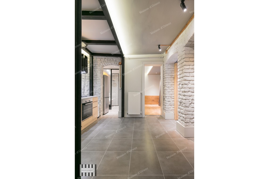 1+1 Flat for Rent in Greek Architecture Building in Firuzağa