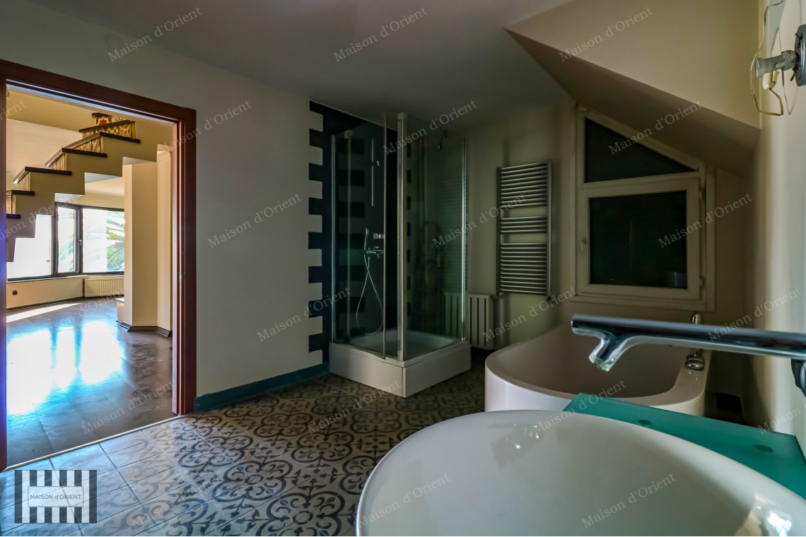 2+1 Duplex for Rent with Bosphorus View in Gümüşsuyu