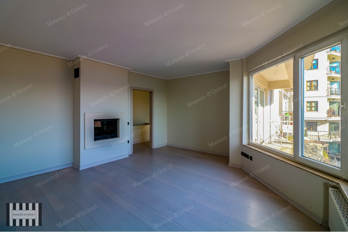 2+1 Duplex for Rent with Bosphorus View in Gümüşsuyu