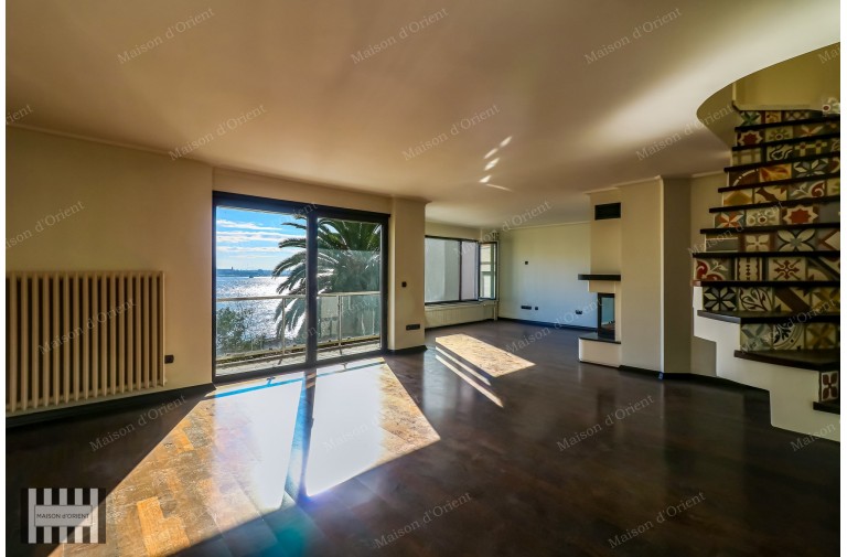2+1 Duplex for Rent with Bosphorus View in Gümüşsuyu