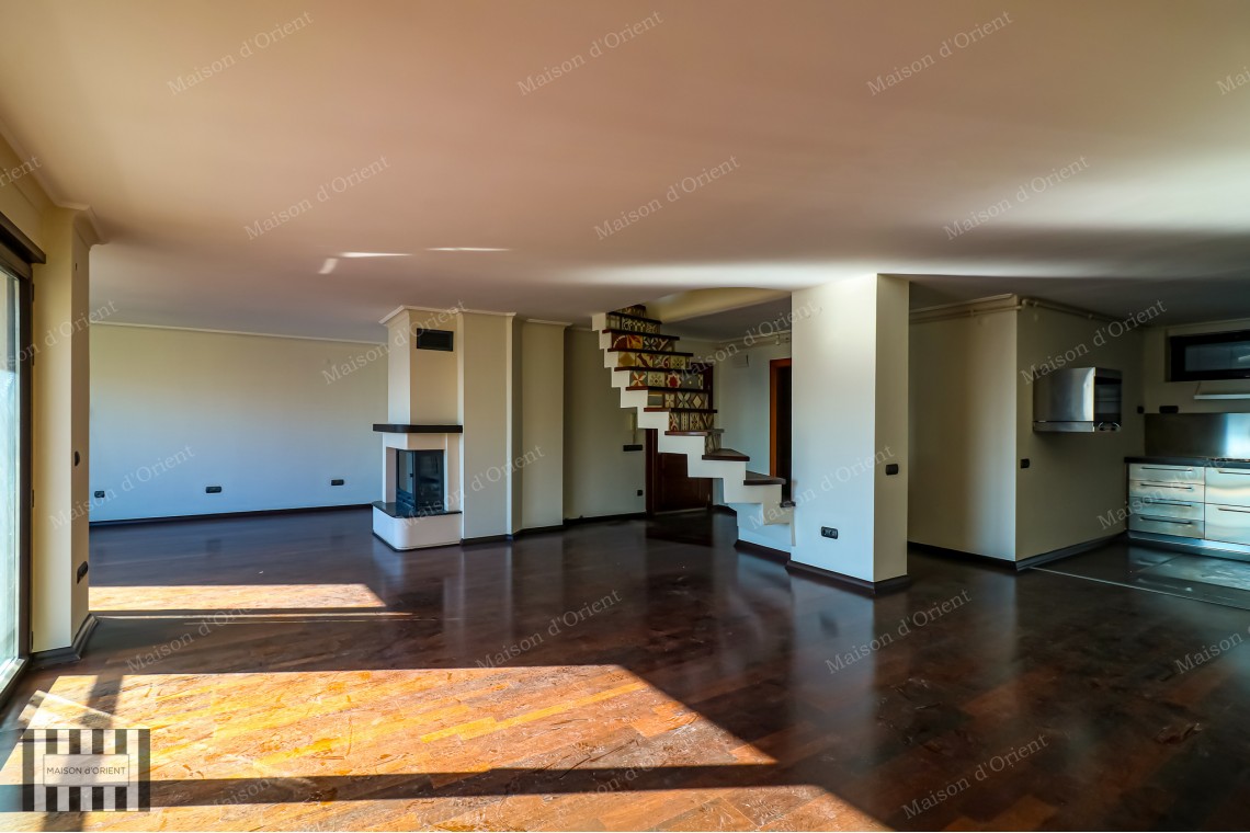 2+1 Duplex for Rent with Bosphorus View in Gümüşsuyu