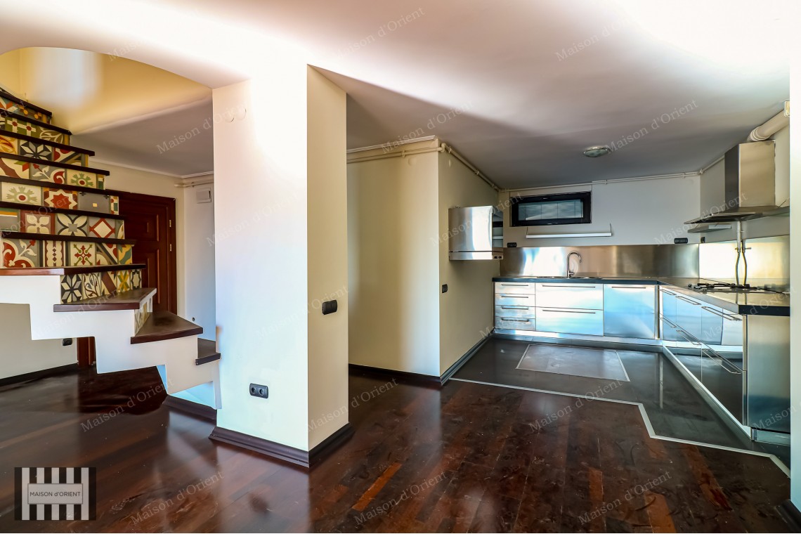 2+1 Duplex for Rent with Bosphorus View in Gümüşsuyu