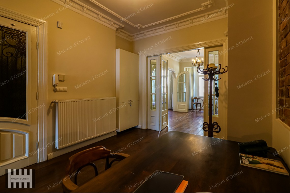 2+1 Furnished Apartment for Rent with Golden Horn View in Pera