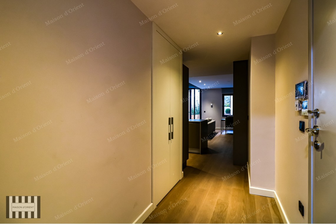 2+1 Furnished Garden Duplex for Rent in New Project, Galata