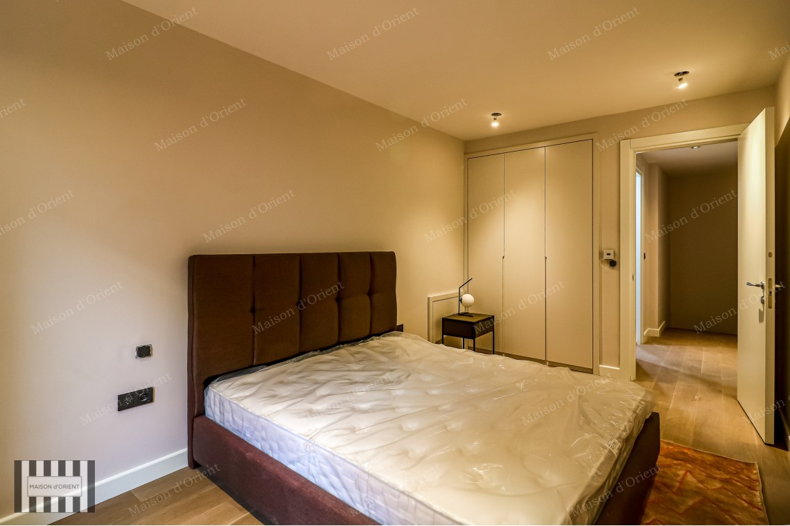 2+1 Furnished Garden Duplex for Rent in New Project, Galata