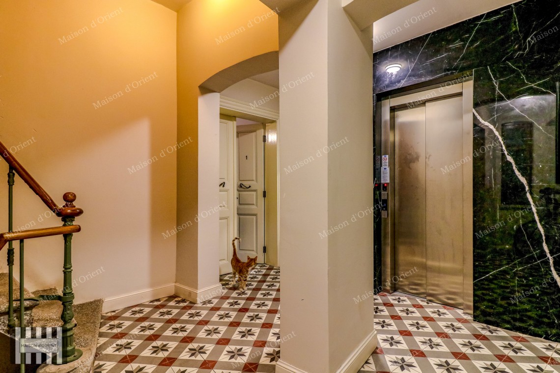2+1 Flat for Rent in Historical Building in Galata