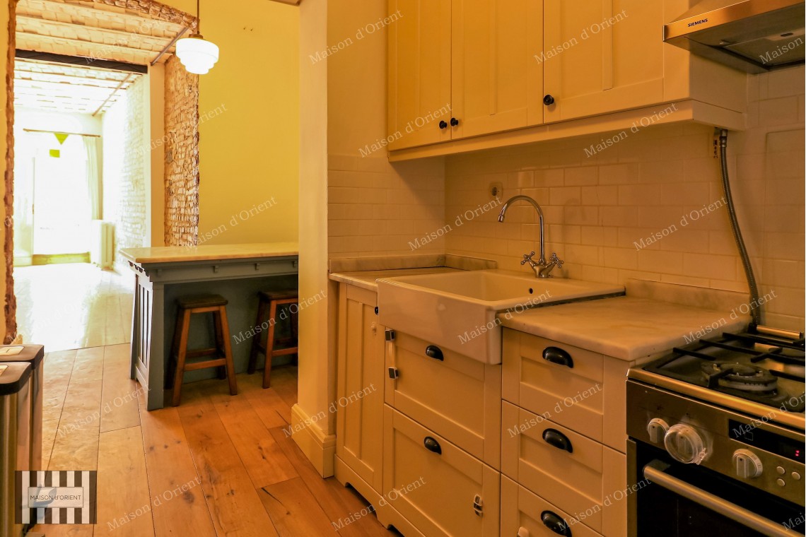  2+1 Flat with View in Historical Building in Galata