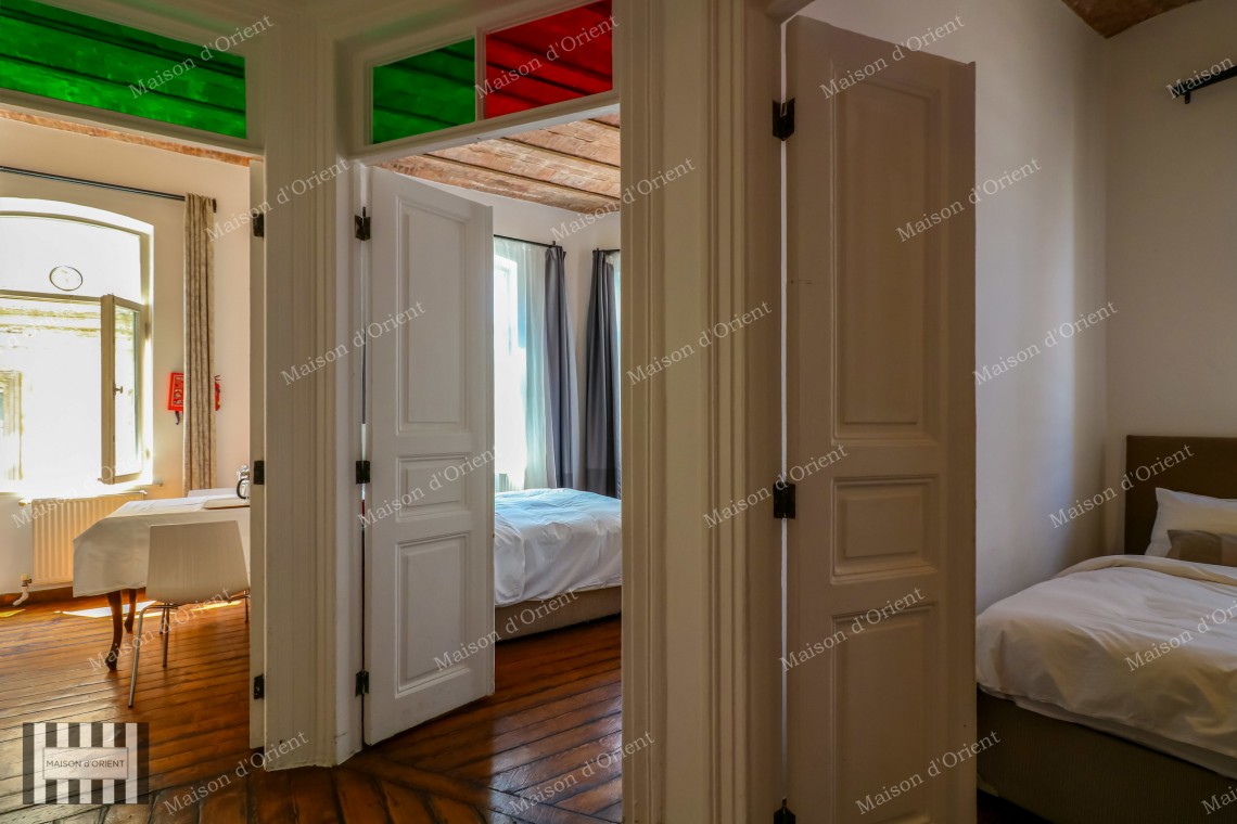 2+1 Furnished Rental Flat in Historical Apartment, Galata