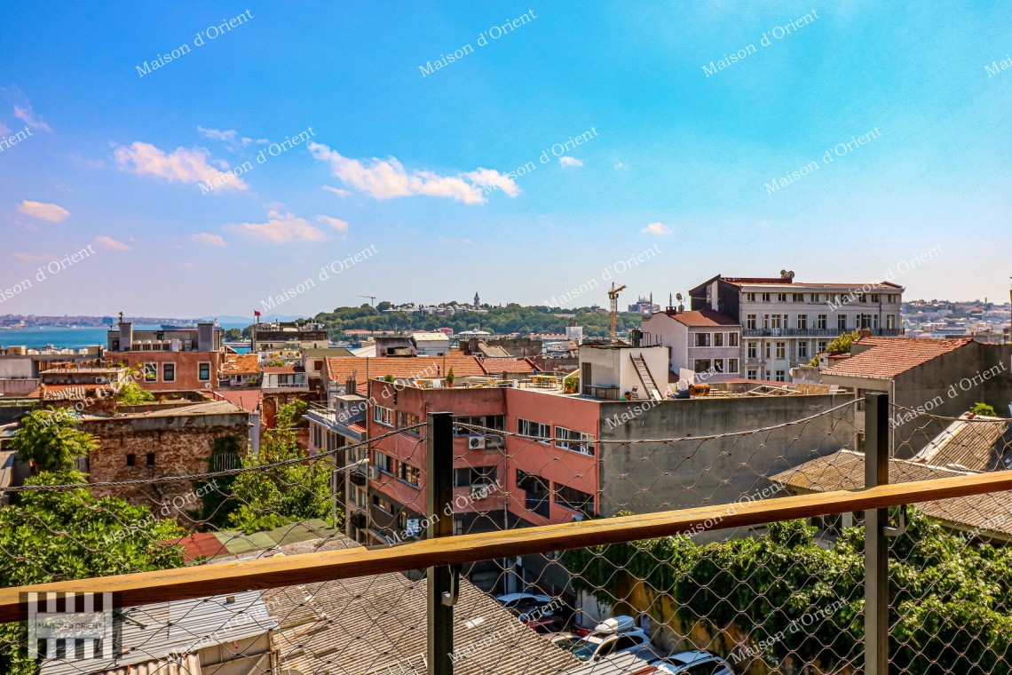 2+1 Flat for Sale in New Project with Balcony and View, Galata