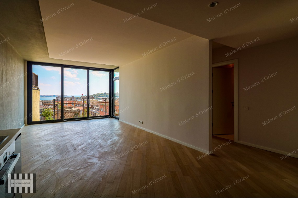 2+1 Flat for Sale in New Project with Balcony and View, Galata