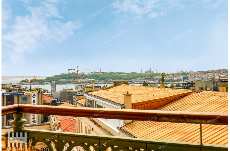 2+1 Rental Flat with Sarayburnu View in Galata