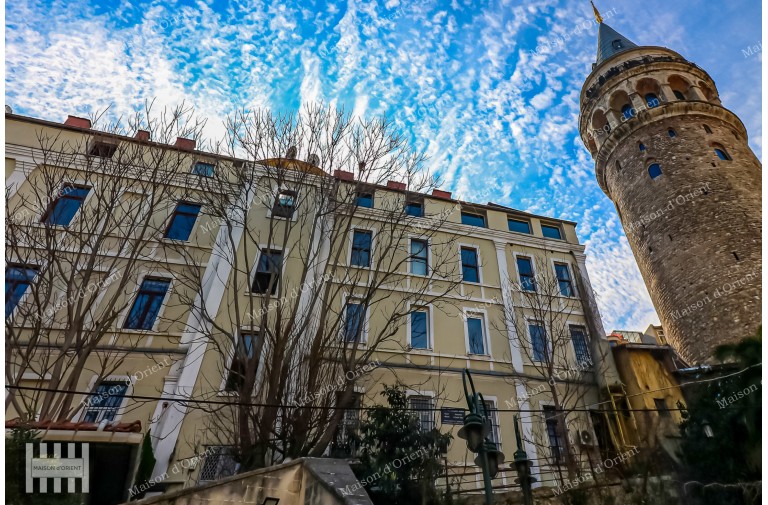 3+1 Aparment for Sale in Historical Pepo Building, Galata