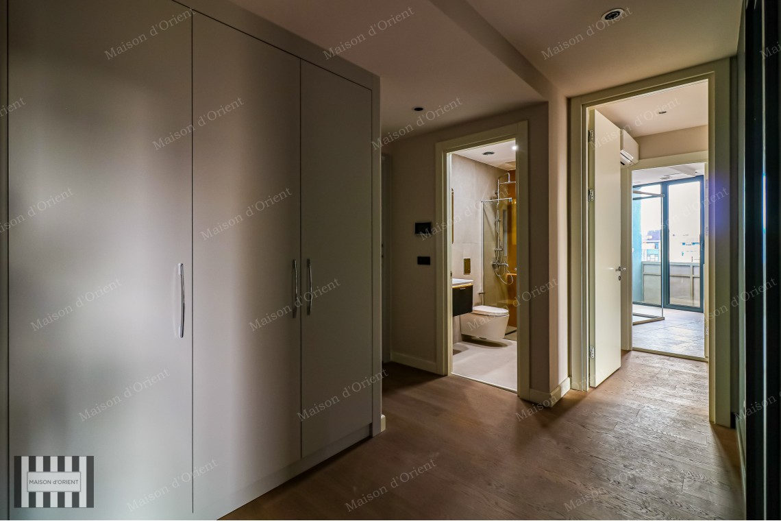 3+1 Furnished Duplex for Rent in New Project, Galata