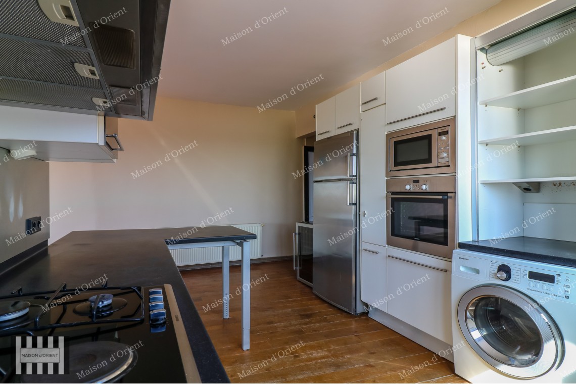 3+1 Duplex with View for Rent in Yildiz, Besiktas