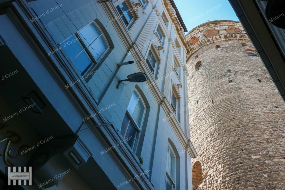 3+2 Flat for Rent in Historical Petraki Building, Galata