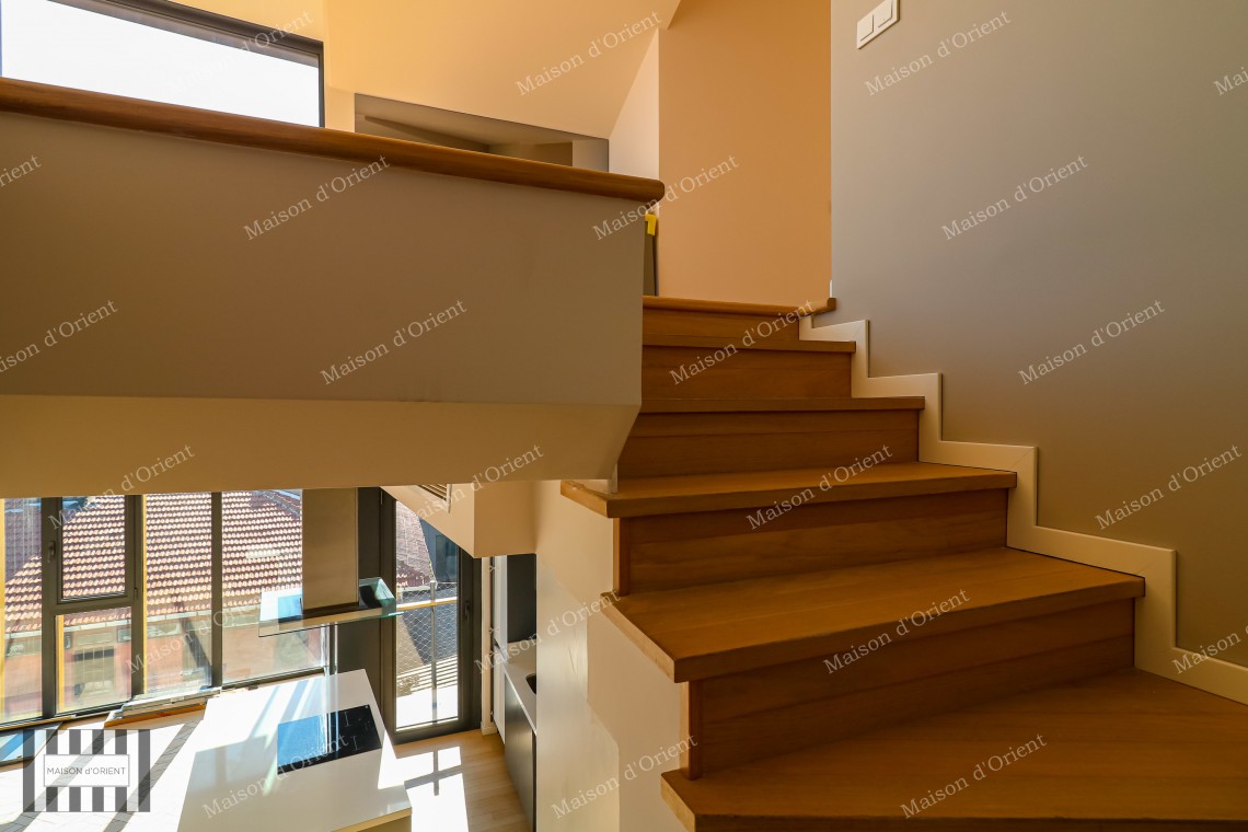 3+2 Duplex for Sale in New Project with Terrace and View, Galata