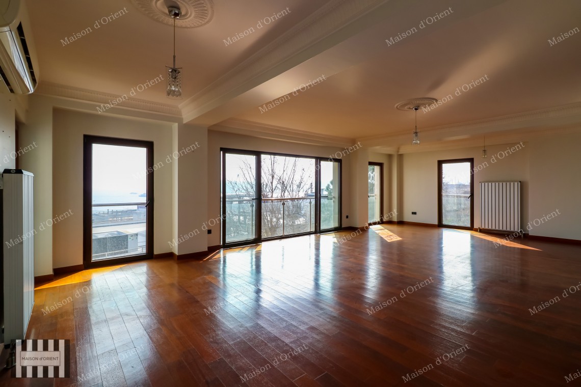 4+1 Flat with View for Rent in Cihangir Rıfat Bey Konakları