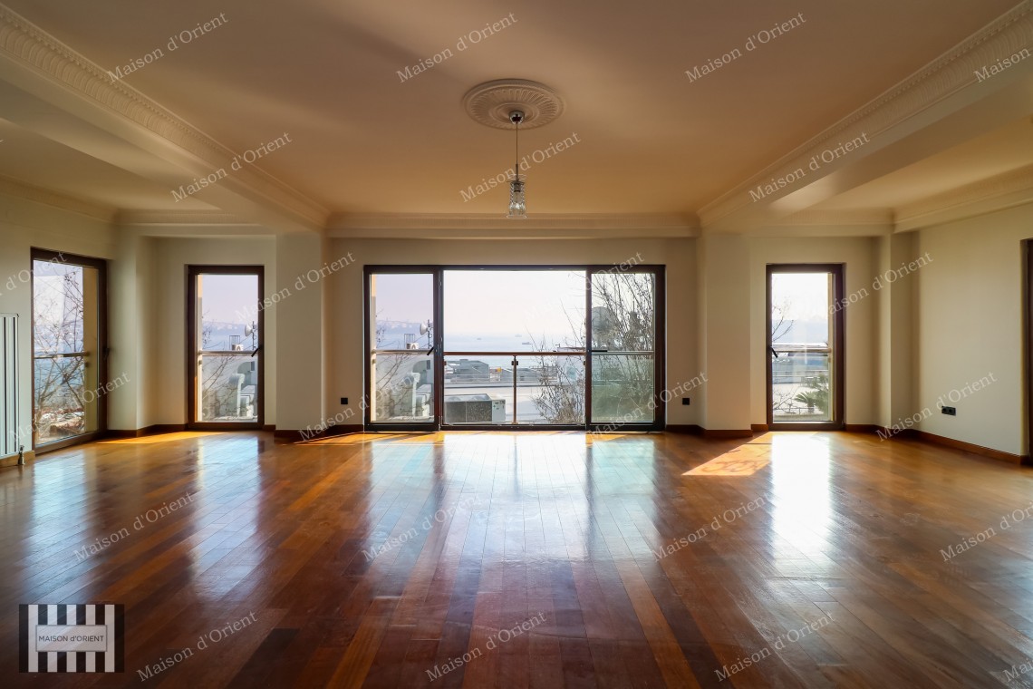 4+1 Flat with View for Rent in Cihangir Rıfat Bey Konakları