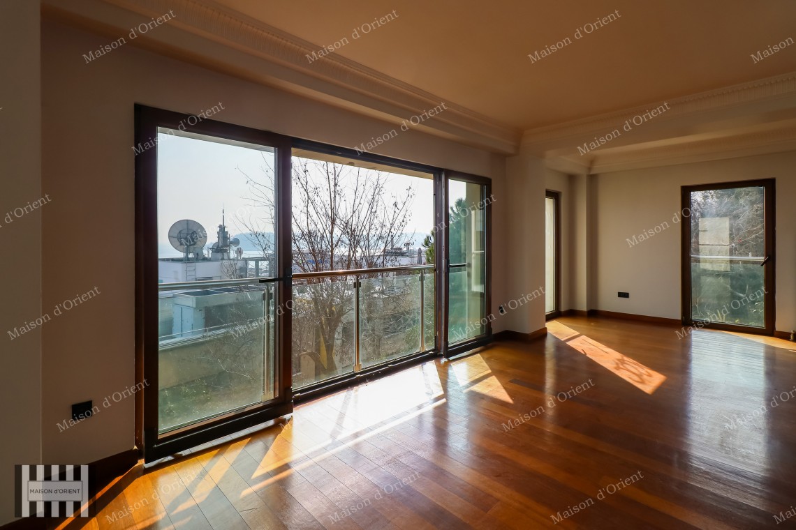 4+1 Flat with View for Rent in Cihangir Rıfat Bey Konakları