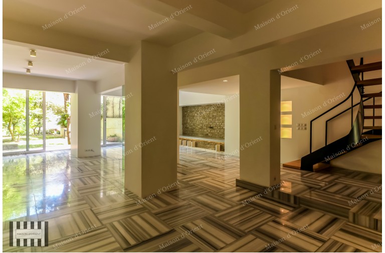4+1 Garden Duplex for Rent in Cihangir