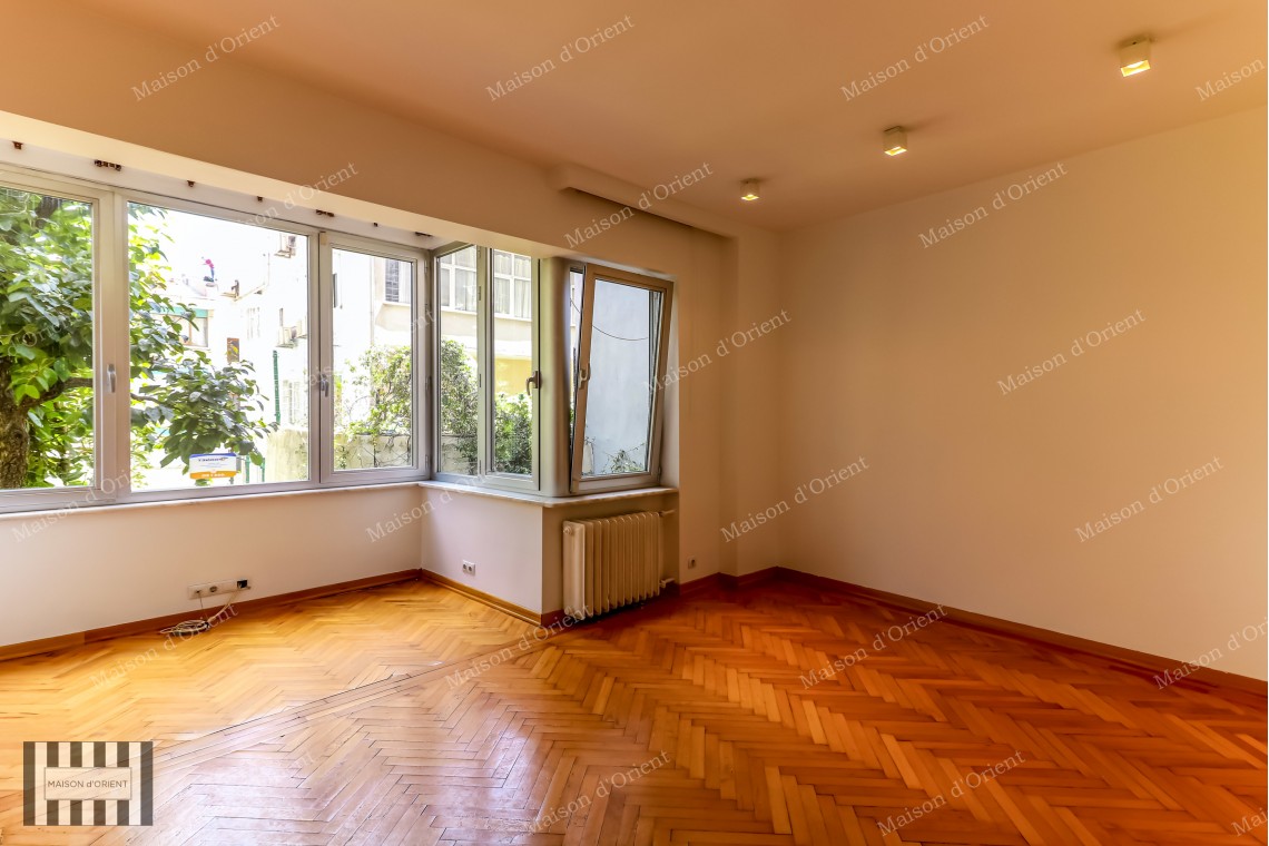4+1 Garden Duplex for Rent in Cihangir