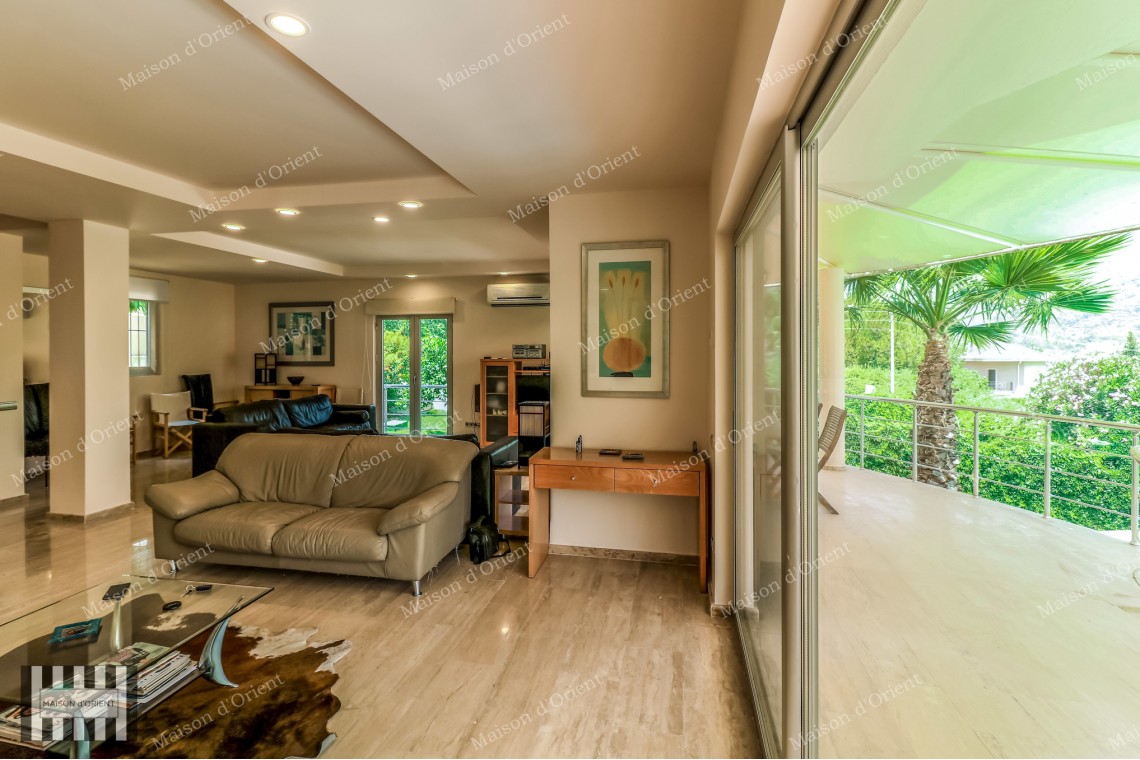 6+2 Villa with Pool and Nature View for Sale in Gocek, Fethiye
