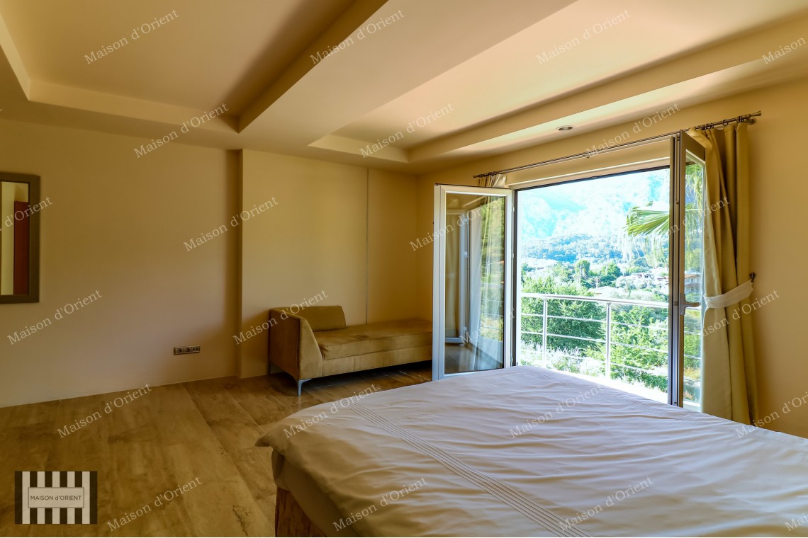6+2 Villa with Pool and Nature View for Sale in Gocek, Fethiye