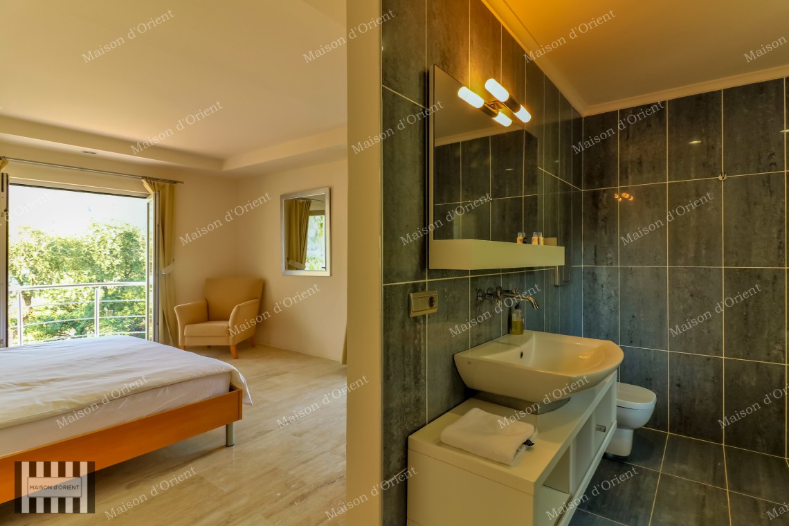 6+2 Villa with Pool and Nature View for Sale in Gocek, Fethiye