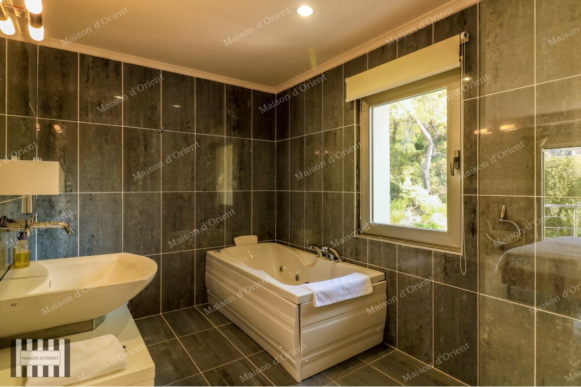 6+2 Villa with Pool and Nature View for Sale in Gocek, Fethiye