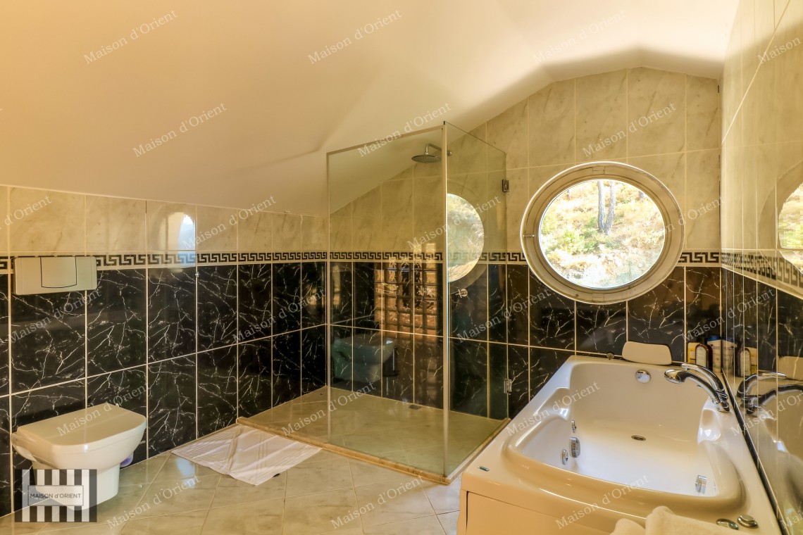 6+2 Villa with Pool and Nature View for Sale in Gocek, Fethiye