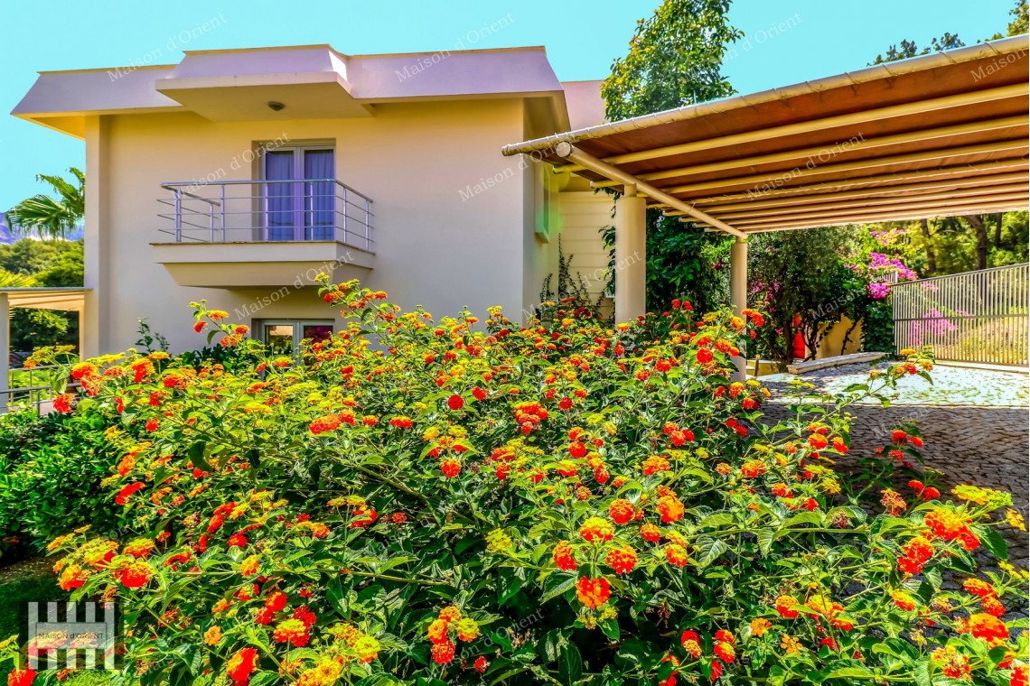 6+2 Villa with Pool and Nature View for Sale in Gocek, Fethiye