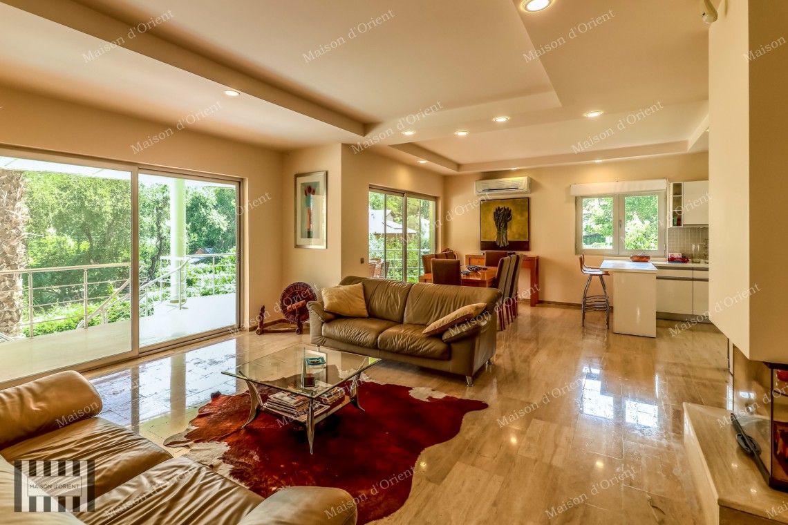 6+2 Villa with Pool and Nature View for Sale in Gocek, Fethiye