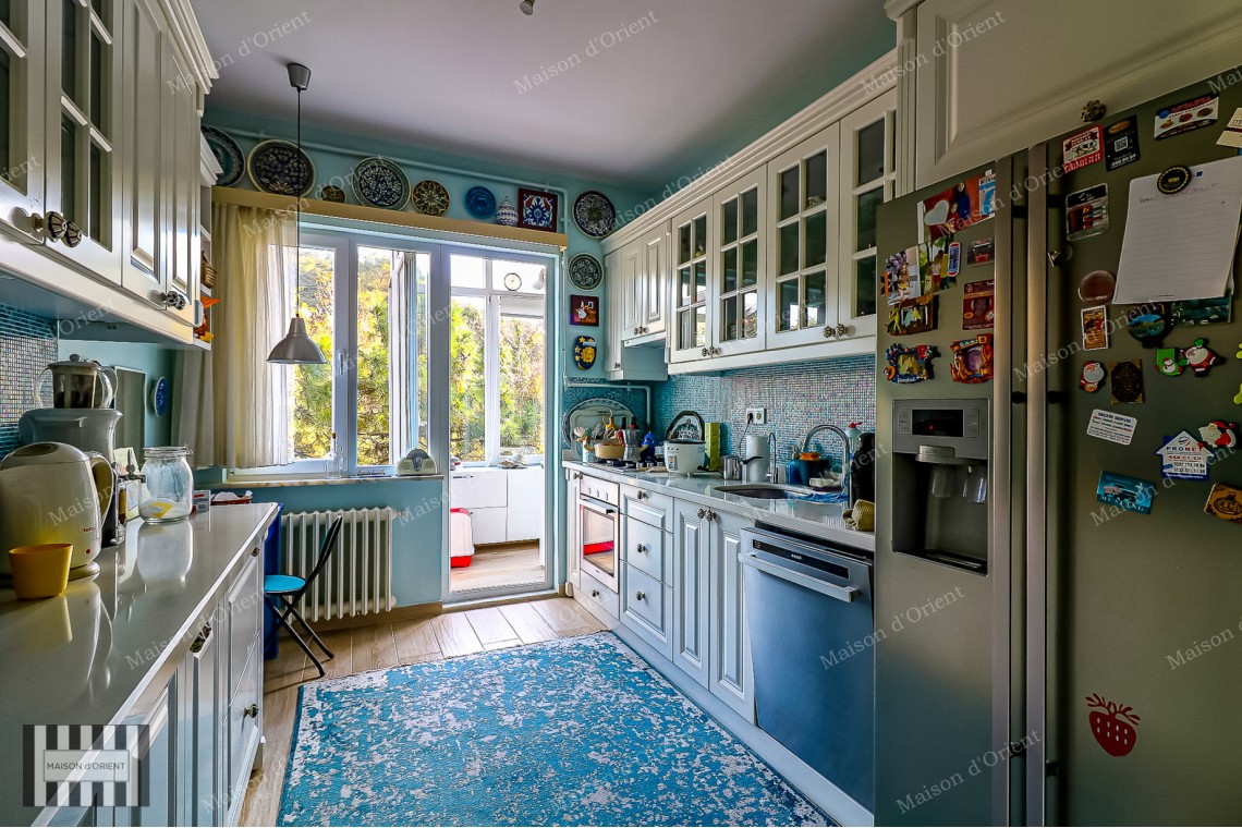 4+1 Flat for Rent with Panoramic Bosphorus View in Tarabya