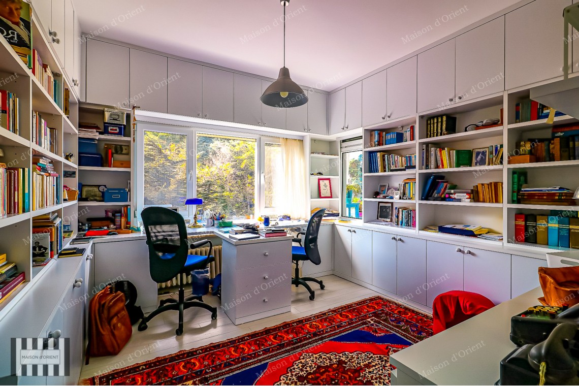 4+1 Flat for Rent with Panoramic Bosphorus View in Tarabya