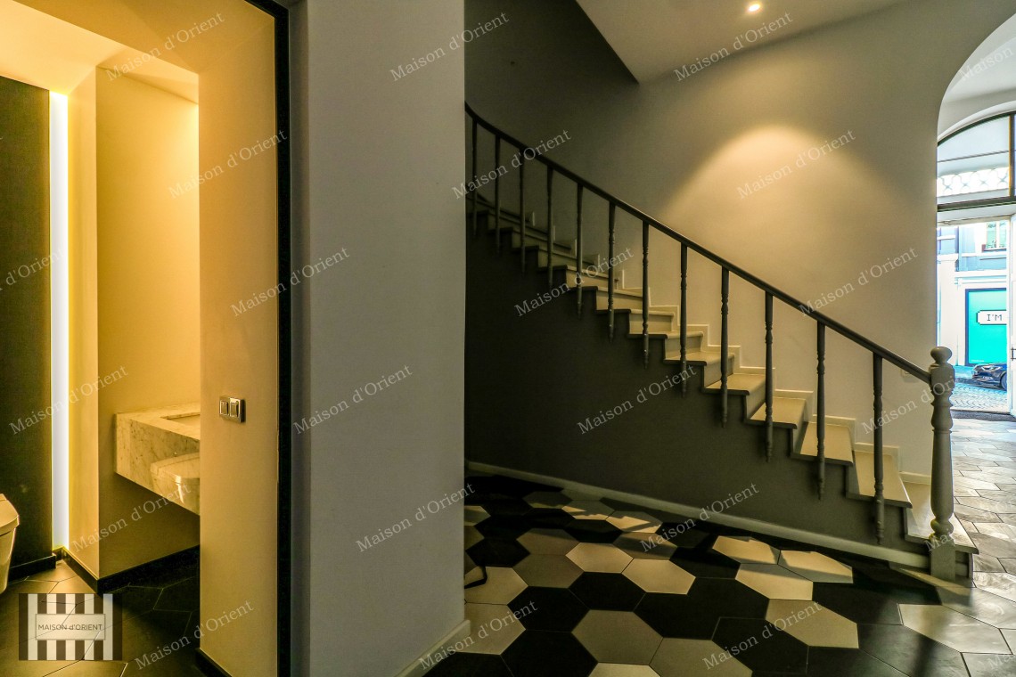 550sqm Villa with Garden for Rent in Akaretler Row Houses