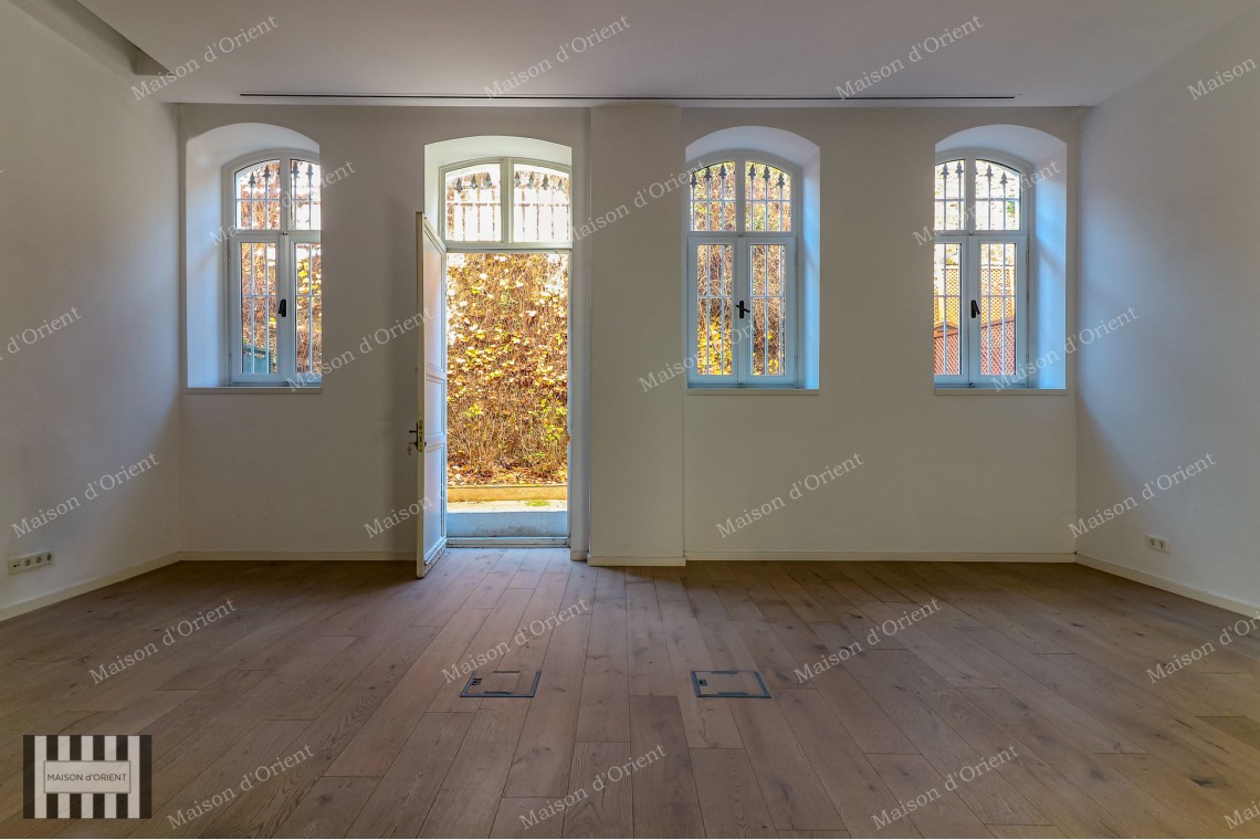 550sqm Villa with Garden for Rent in Akaretler Row Houses