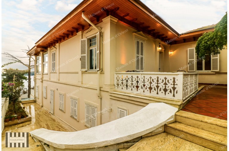 Historical Mansion with Private Dock for Sale in Buyukada