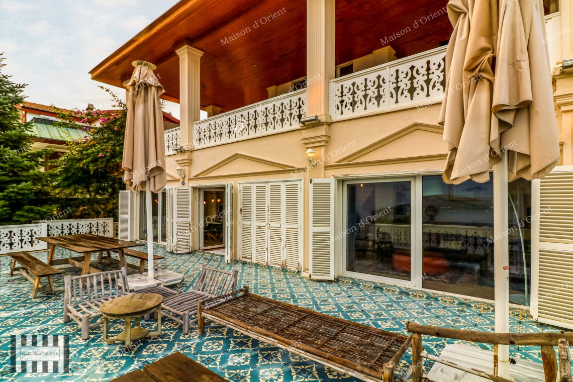 Historical Mansion with Private Dock for Sale in Buyukada