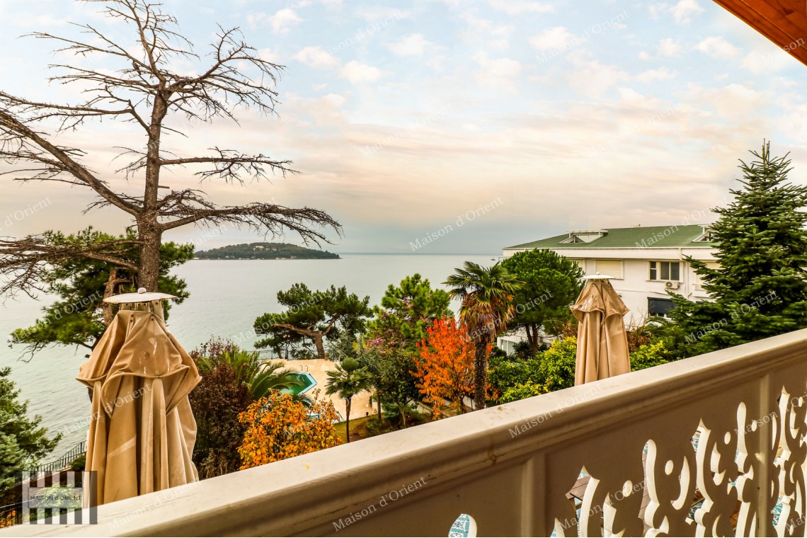 Historical Mansion with Private Dock for Sale in Buyukada