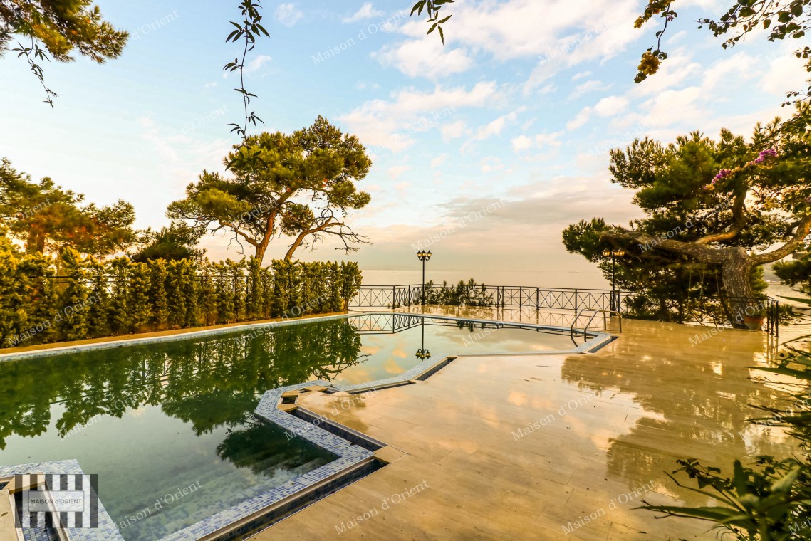 Historical Mansion with Private Dock for Sale in Buyukada