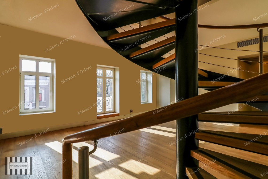 Duplex Flat with Terrace for Rent in Akaretler Row Houses